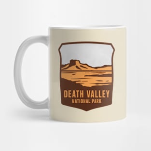 Death Valley National Park Minimal Emblem Mug